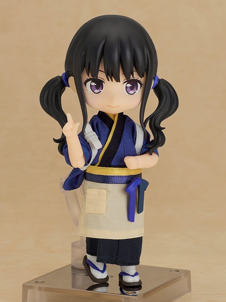Lycoris Recoil Nendoroid Doll Action Figure Takina Inoue: Cafe LycoReco Uniform Ver. 14 cm - Good Smile Company Action Figures