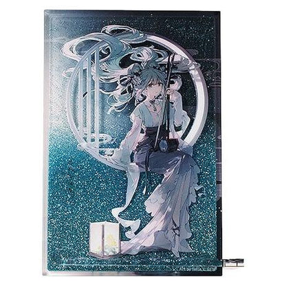 Character Vocal Series 01: Hatsune Miku Glitter Acrylic Block Hatsune Miku Han Gong Qiu Yue Ver. 15 cm - Good Smile Company Statues