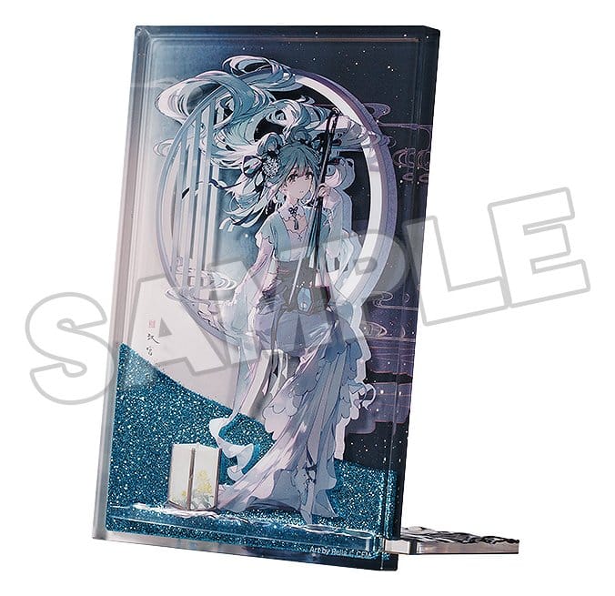Character Vocal Series 01: Hatsune Miku Glitter Acrylic Block Hatsune Miku Han Gong Qiu Yue Ver. 15 cm - Good Smile Company Statues