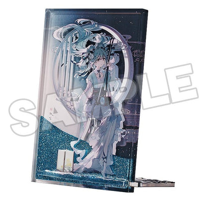Character Vocal Series 01: Hatsune Miku Glitter Acrylic Block Hatsune Miku Han Gong Qiu Yue Ver. 15 cm - Good Smile Company Statues