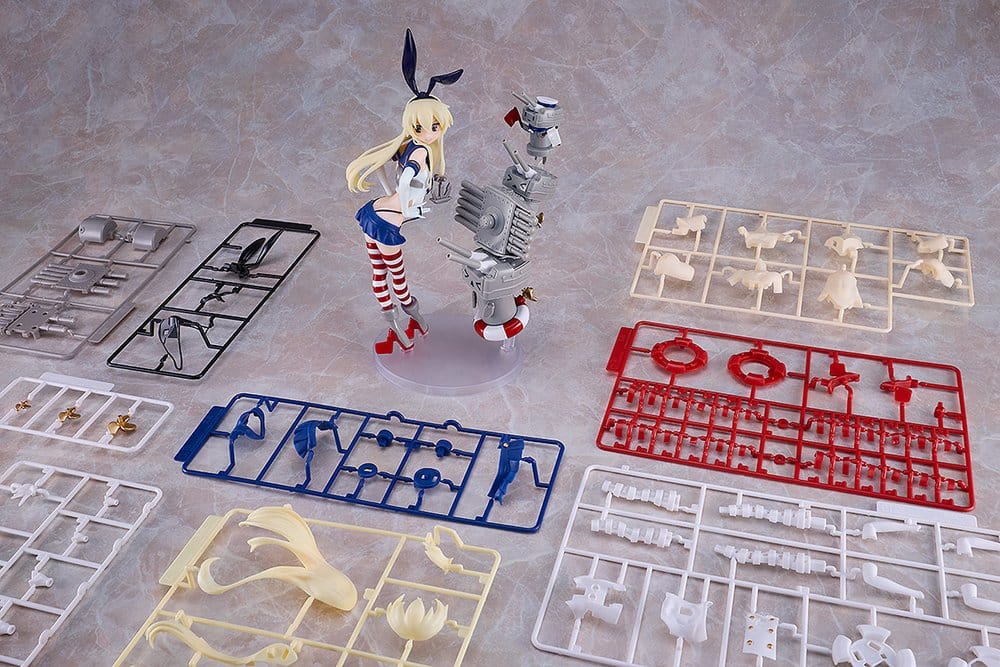 Kantai Collection -Kancolle- Plastic Model Kit Reincarnation Shimakaze 25 cm - Good Smile Company Model Kits