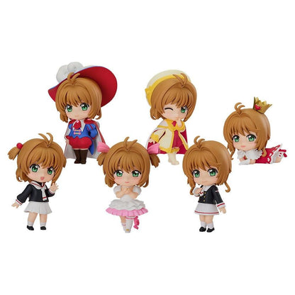 Cardcaptor Sakura: Clear Card Nendoroid Action Figure Surprise Sakura Kinomoto Collection Assortment Box Qty 6 7 cm - Good Smile Company Action Figures