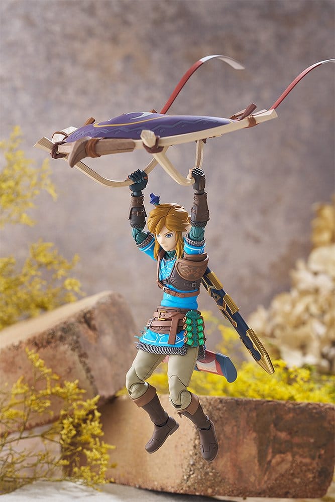 The Legend of Zelda Tears of the Kingdom Figma Action Figure Link Tears of the Kingdom Ver. DX Edition 15 cm - Good Smile Company Action Figures