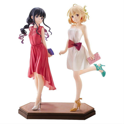 Lycoris Recoil Pop Up Parade PVC Figures 2-Pack Chisato Nishikigi & Takina Inoue: After Party! Ver. L Size - Good Smile Company Statues & Busts