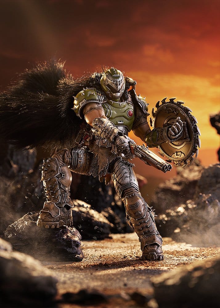 Doom: The Dark Ages Figma Action Figure Doom Slayer 17 cm - Good Smile Company Action Figures