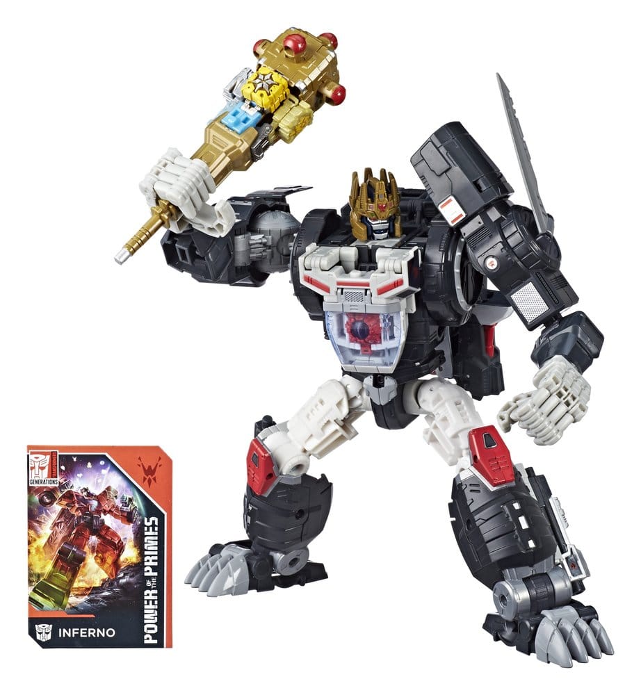 Transformers Generations Power of the Primes Leader Class Optimal Optimus Action Figure 23 cm - Hasbro Action Figures