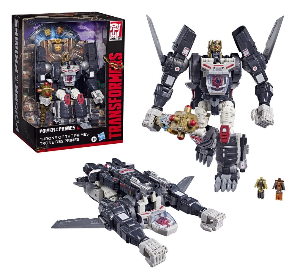 Transformers Generations Power of the Primes Leader Class Optimal Optimus Action Figure 23 cm - Hasbro Action Figures