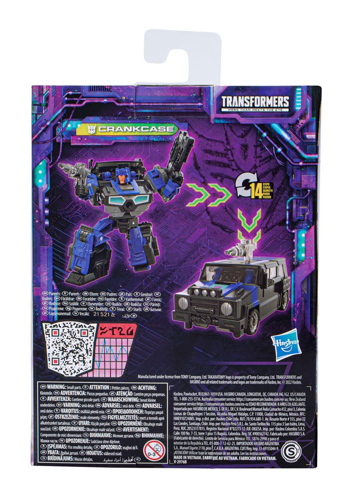 Transformers Generations Legacy Deluxe Class Action Figure Crankcase 14 cm - Hasbro Action Figures