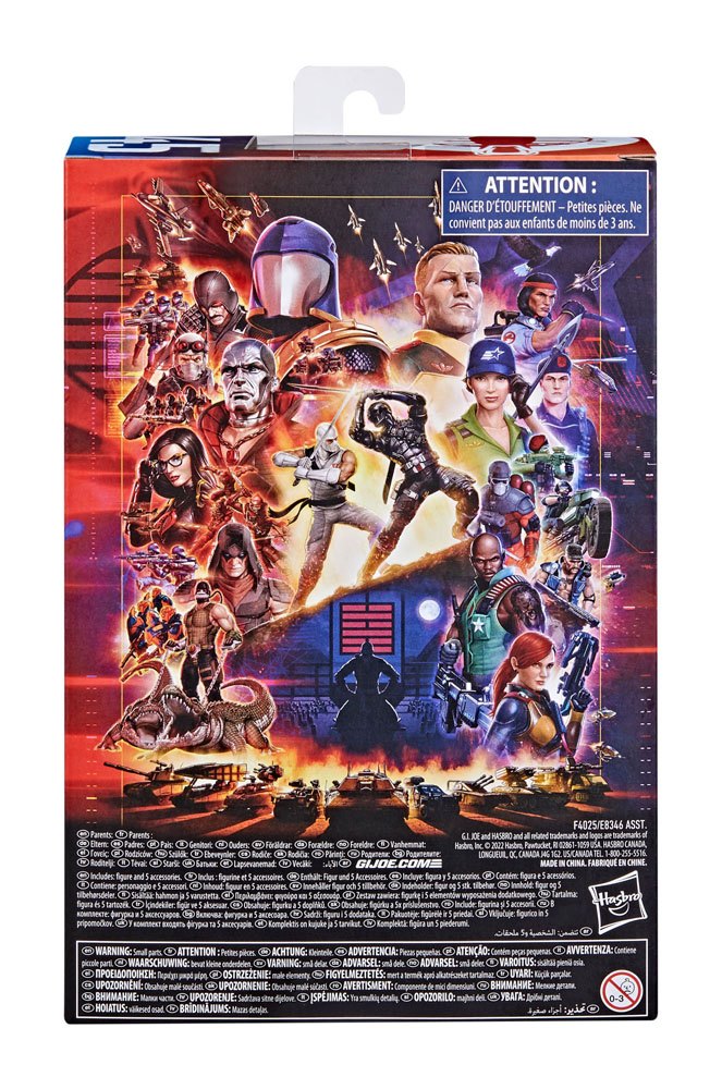 G.I. Joe Classified Series Action Figure 2023 Xamot Paoli 15 cm - Hasbro Action Figures