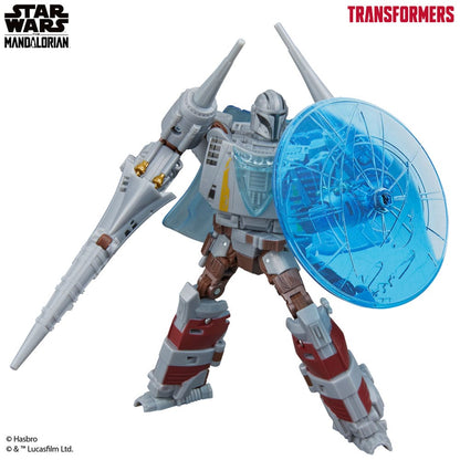 Star Wars x Transformers Action Figure The Mandalorian / N-1 Starfighter 19 cm - Hasbro Action Figures