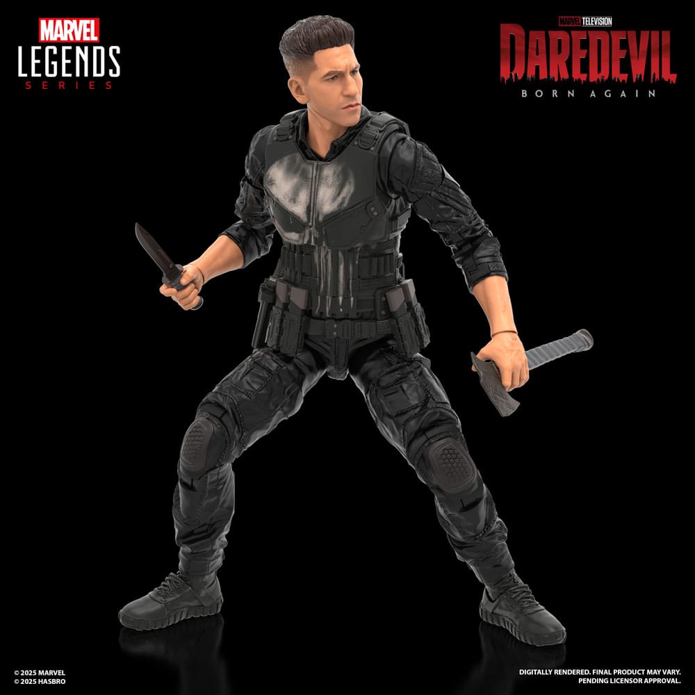 Daredevil: Born Again Marvel Legends Action Figure Punisher 15 cm - Hasbro Action Figures
