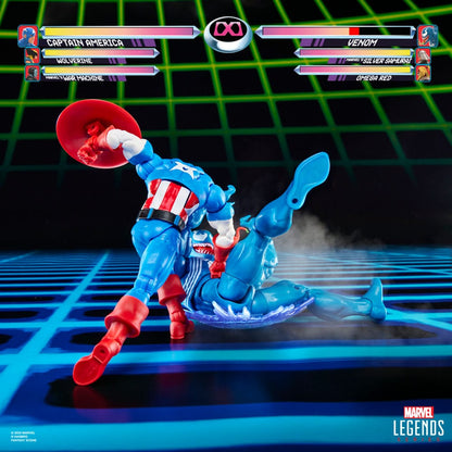 Marvel Legends Gamerverse Action Figure 2-Pack Captain America vs. Venom 15 cm - Hasbro Action Figures