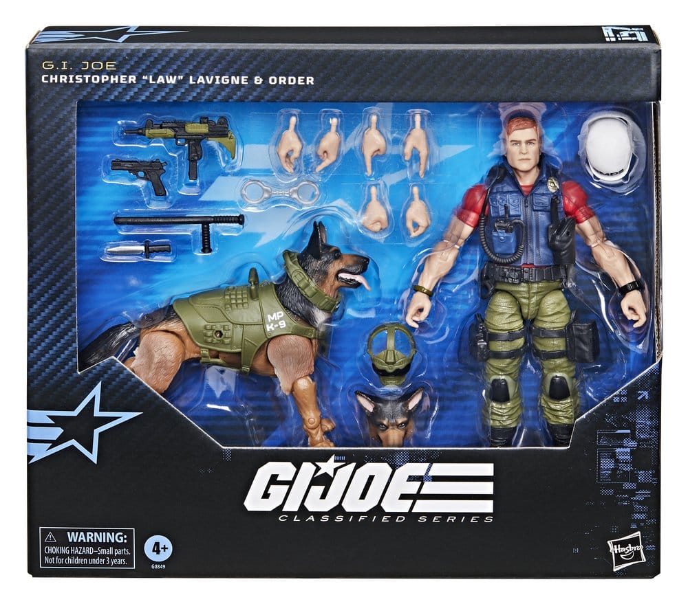 G.I. Joe Classified Series Action Figure #157 Christopher "Law" Lavigne & Order