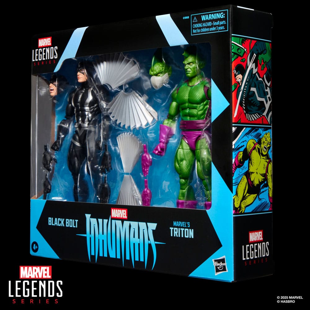 Inhumans Marvel Legends Action Figure 2-Pack Black Bolt & Marvel's Triton 15 cm - Hasbro Action Figures