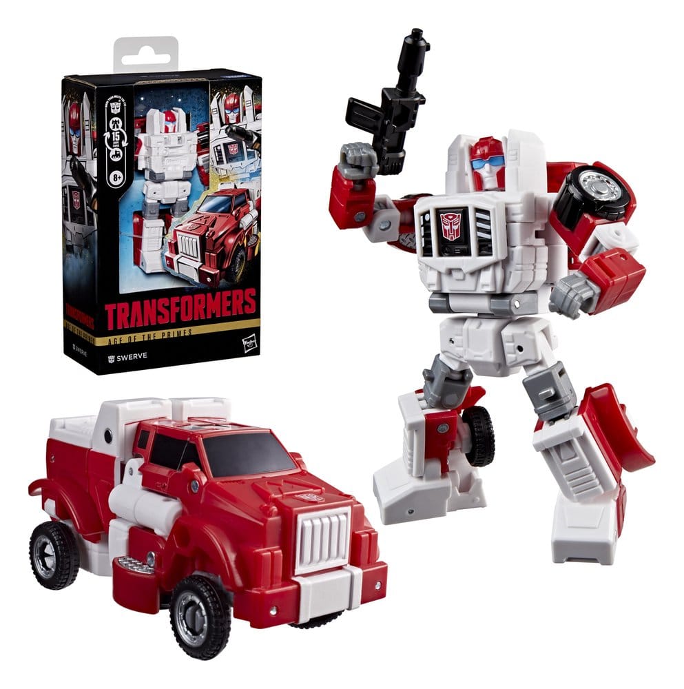 Transformers Age of the Primes Deluxe Class Action Figure Swerve 11 cm - Hasbro Action Figures