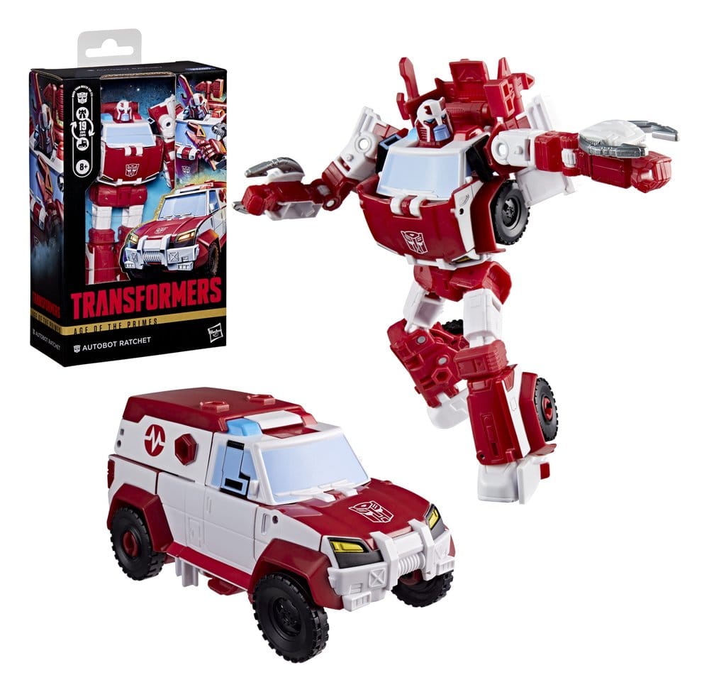 Transformers Age of the Primes Deluxe Class Action Figure Autobot Ratchet 15 cm - Hasbro Action Figures