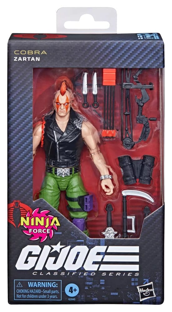 G.I. Joe Classified Series Action Figure #192 Ninja Force Zartan 15 cm - Hasbro Action Figures