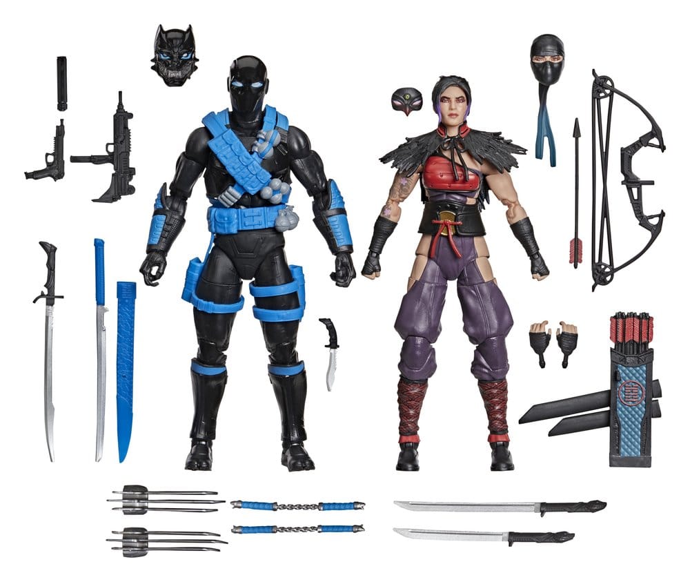 G.I. Joe Classified Series Action Figure 2-Pack Snake Eyes & Kim "Jinx" Arashikage