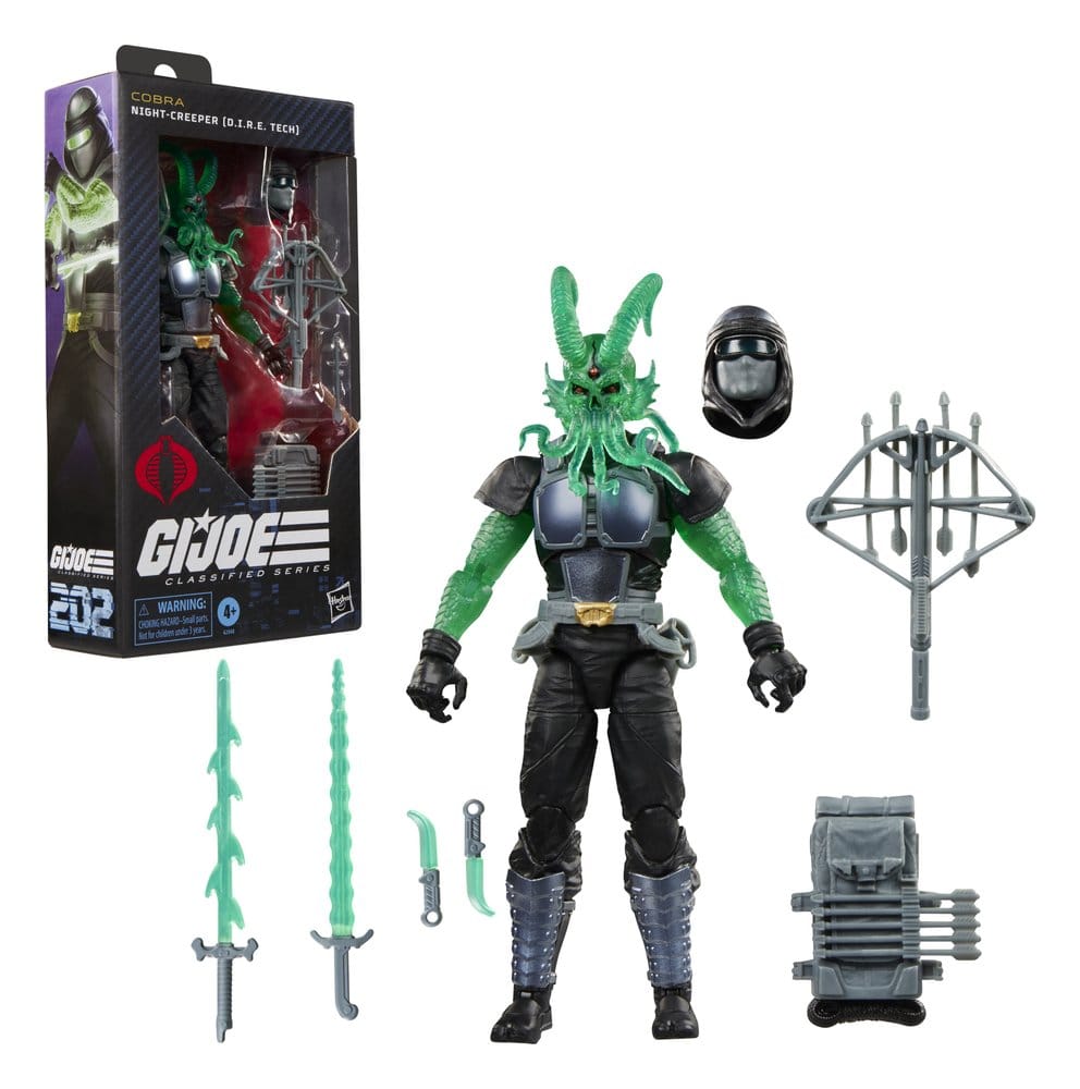 G.I. Joe Classified Series Action Figure #202 Night-Creeper (D.I.R.E. Tech) 15 cm - Hasbro Action Figures