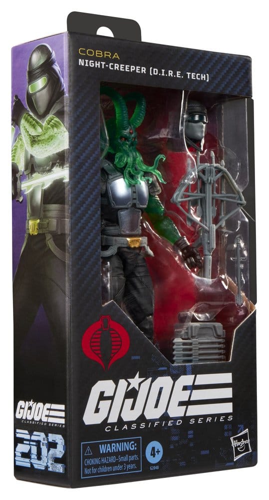 G.I. Joe Classified Series Action Figure #202 Night-Creeper (D.I.R.E. Tech) 15 cm - Hasbro Action Figures