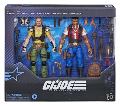 G.I. Joe Classified Series Action Figure 2-Pack #193 David "Red Dog" Taputapu & Varujan "Taurus" Ayvazyan 15 cm - Hasbro Action Figures