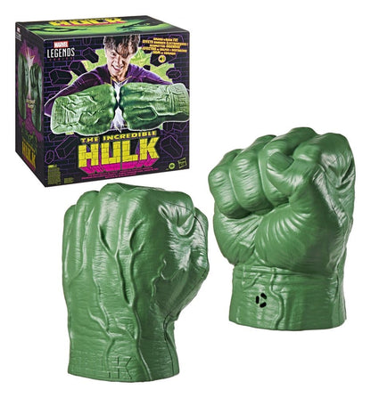 The Incredible Hulk Marvel Legends Premium Roleplay Fists - Hasbro Replicas