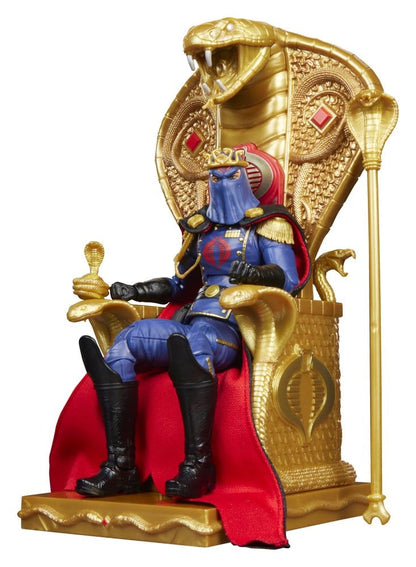 G.I. Joe Classified Series Action Figure Cobra Commander in Dress Uniform & Throne 15 cm