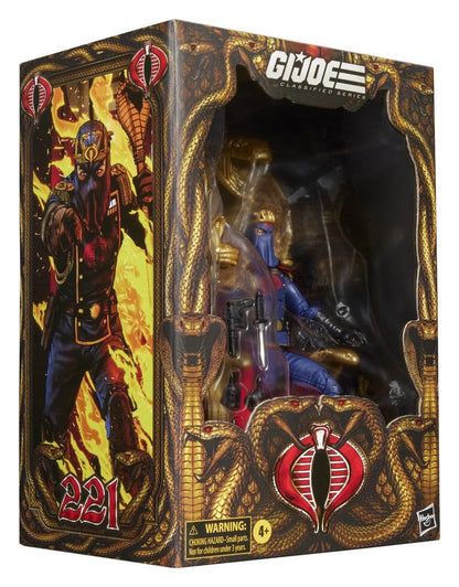 G.I. Joe Classified Series Action Figure Cobra Commander in Dress Uniform & Throne 15 cm