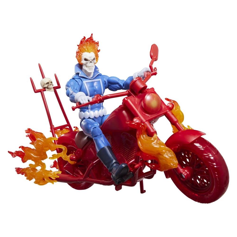 Ghost Rider Marvel Legends Action Figure Johnny Blaze with Motorcycle 15 cm - Hasbro Action Figures