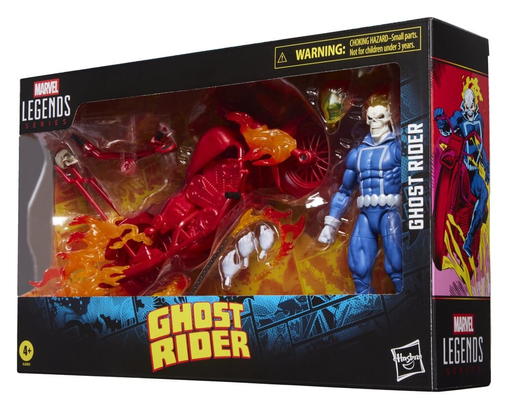 Ghost Rider Marvel Legends Action Figure Johnny Blaze with Motorcycle 15 cm - Hasbro Action Figures