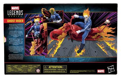 Ghost Rider Marvel Legends Action Figure Johnny Blaze with Motorcycle 15 cm - Hasbro Action Figures