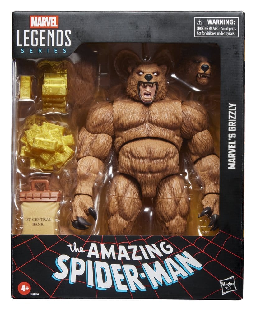 The Amazing Spider-Man Marvel Legends Action Figure Marvel's Grizzly 15 cm - Hasbro Action Figures