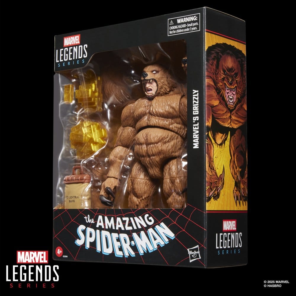 The Amazing Spider-Man Marvel Legends Action Figure Marvel's Grizzly 15 cm - Hasbro Action Figures