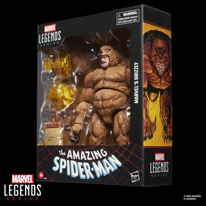 The Amazing Spider-Man Marvel Legends Action Figure Marvel's Grizzly 15 cm - Hasbro Action Figures