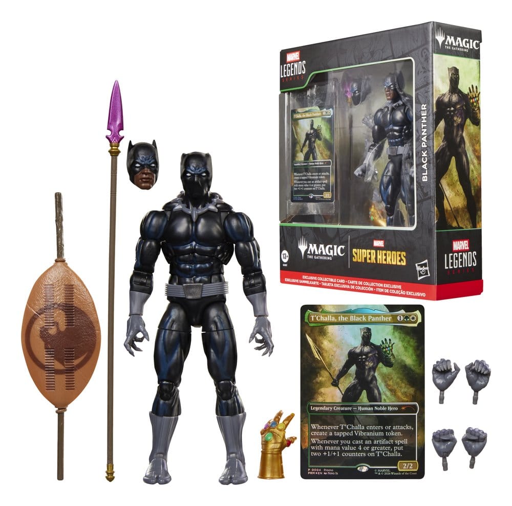 Magic The Gathering: Marvel Super Heroes Marvel Legends Action Figure Black Panther 15 cm - Hasbro Action Figures