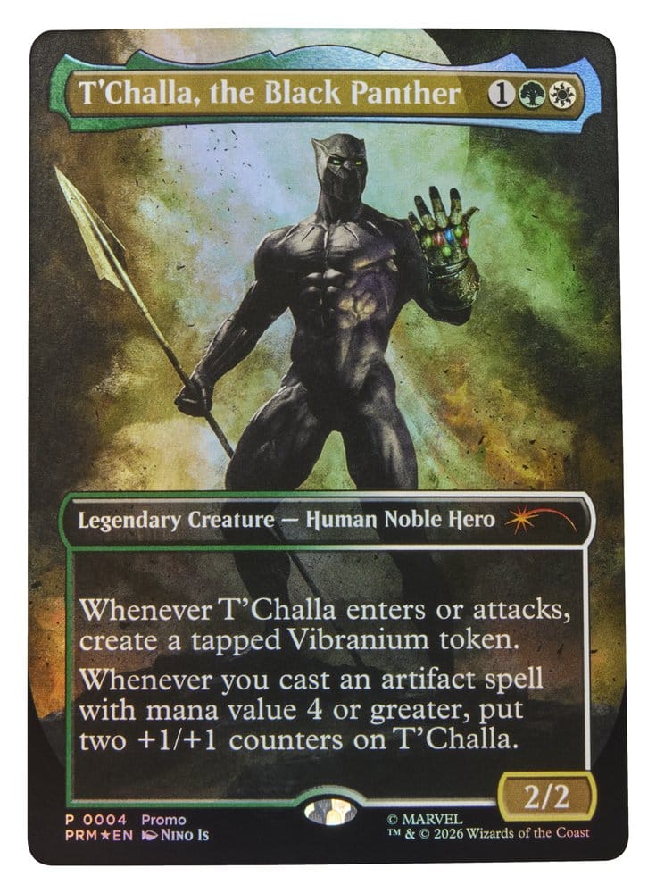Magic The Gathering: Marvel Super Heroes Marvel Legends Action Figure Black Panther 15 cm - Hasbro Action Figures