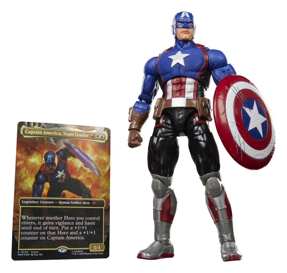 Magic The Gathering: Marvel Super Heroes Marvel Legends Action Figure Captain America (Avengers: Twilight) 15 cm - Hasbro Action Figures