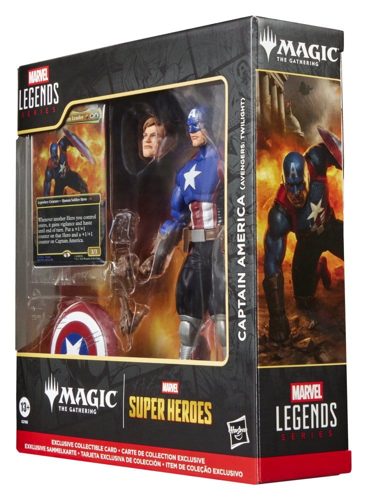 Magic The Gathering: Marvel Super Heroes Marvel Legends Action Figure Captain America (Avengers: Twilight) 15 cm - Hasbro Action Figures