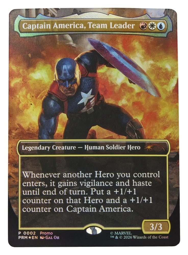 Magic The Gathering: Marvel Super Heroes Marvel Legends Action Figure Captain America (Avengers: Twilight) 15 cm - Hasbro Action Figures