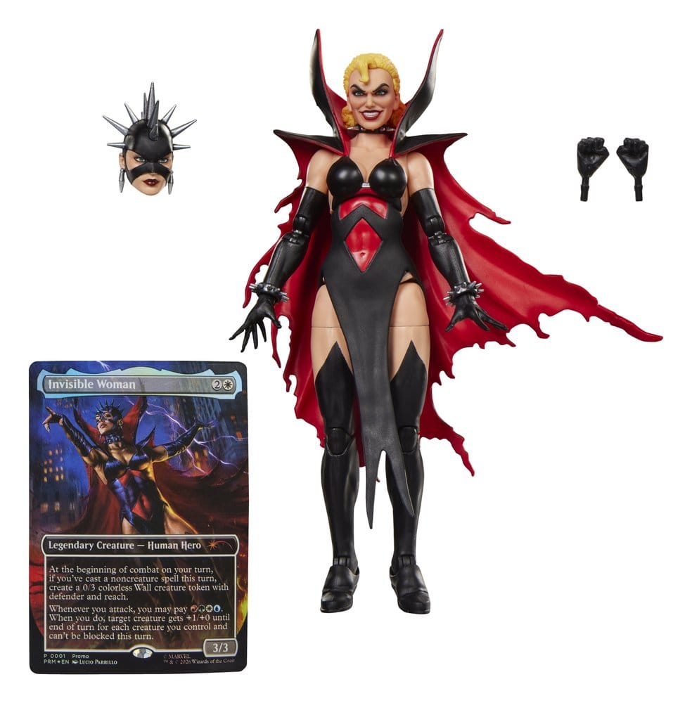 Magic The Gathering: Marvel Super Heroes Marvel Legends Action Figure Fantastic Four Malice (Sue Storm) 15 cm - Hasbro Action Figures