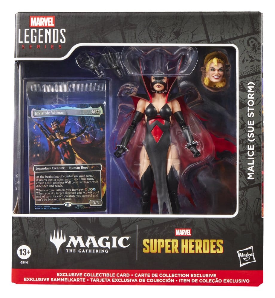 Magic The Gathering: Marvel Super Heroes Marvel Legends Action Figure Fantastic Four Malice (Sue Storm) 15 cm - Hasbro Action Figures