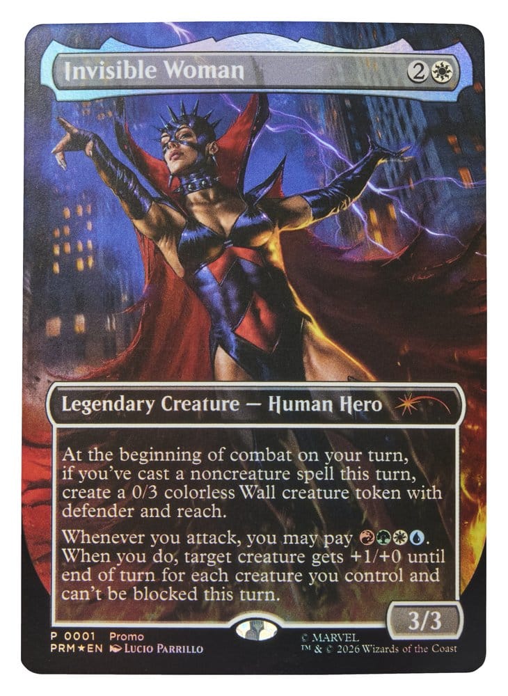 Magic The Gathering: Marvel Super Heroes Marvel Legends Action Figure Fantastic Four Malice (Sue Storm) 15 cm - Hasbro Action Figures