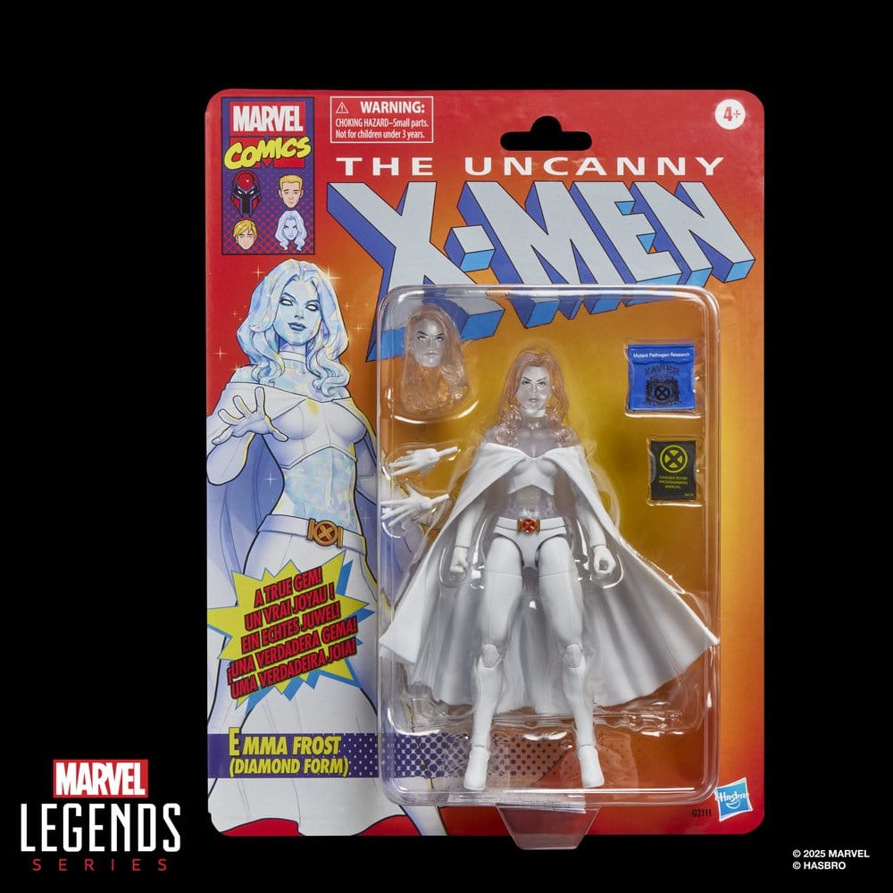 The Uncanny X-Men Marvel Legends Action Figure Emma Frost (Diamond Form) 15 cm - Hasbro Action Figures