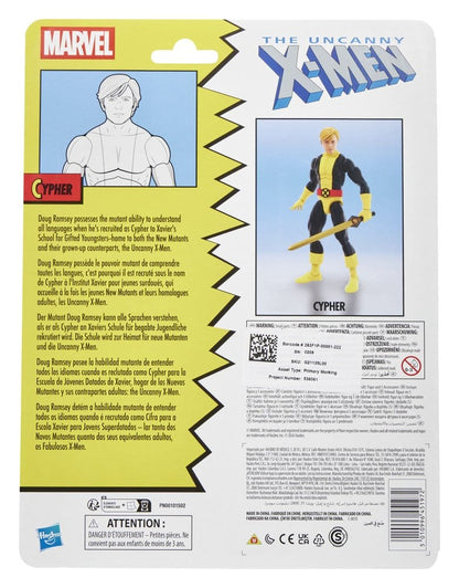 The Uncanny X-Men Marvel Legends Action Figure Cypher - Hasbro Action Figures