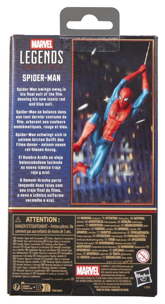 Spider-Man: No Way Home Marvel Legends Action Figure Spider-Man