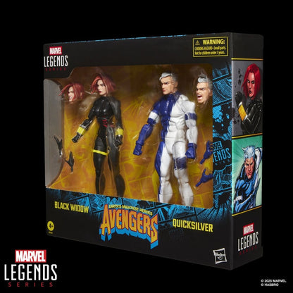 Avengers Marvel Legends Action Figure 2-Pack Black Widow & Quicksilver 15 cm - Hasbro Action Figures