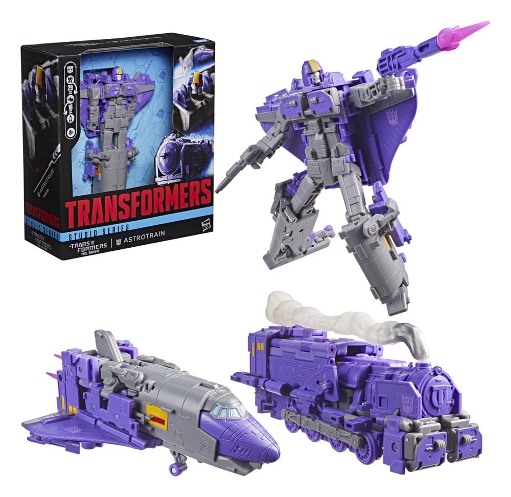 The Transformers: The Movie Studio Series Leader Class Action Figure Astrotrain 17 cm - Hasbro Action Figures
