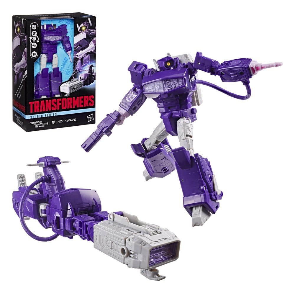 The Transformers: The Movie Studio Series Voyager Class Action Figure Shockwave 17 cm - Hasbro Action Figures