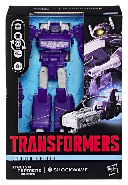 The Transformers: The Movie Studio Series Voyager Class Action Figure Shockwave 17 cm - Hasbro Action Figures