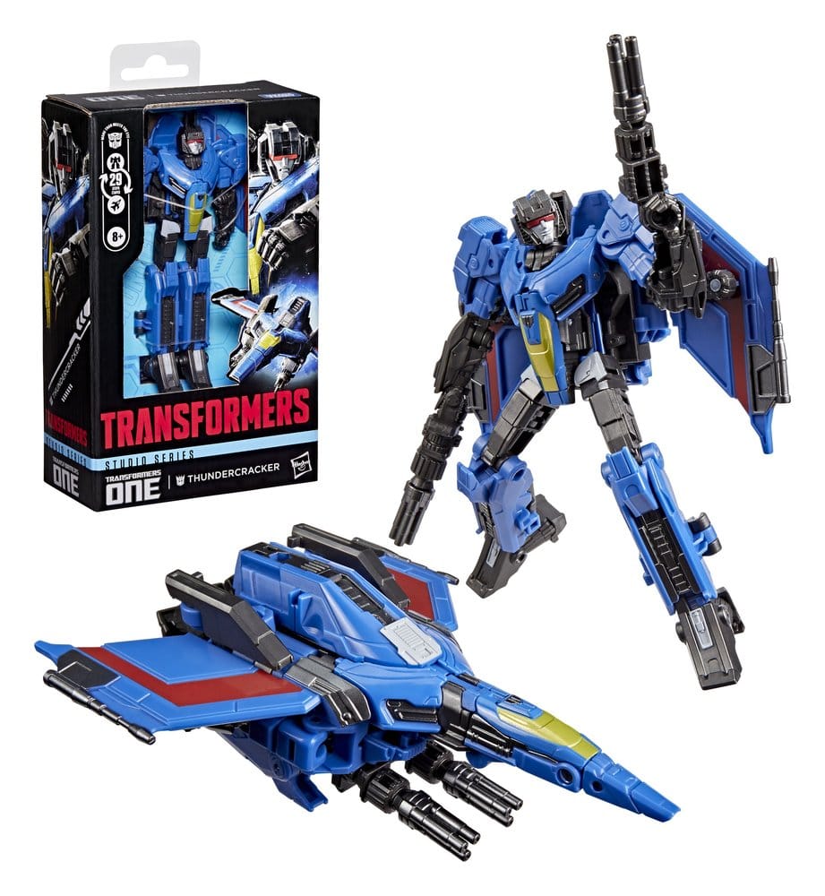 Transformers One Studio Series Deluxe Class Action Figure Thundercracker 13 cm - Hasbro Action Figures
